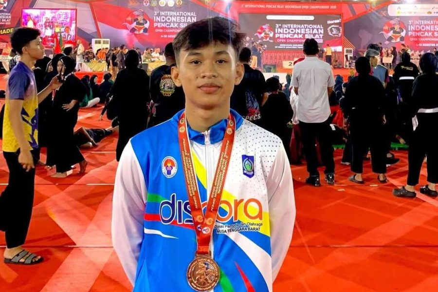 Dapid Hermar Raih Perunggu di Kejuaraan Pencak Silat Internasional